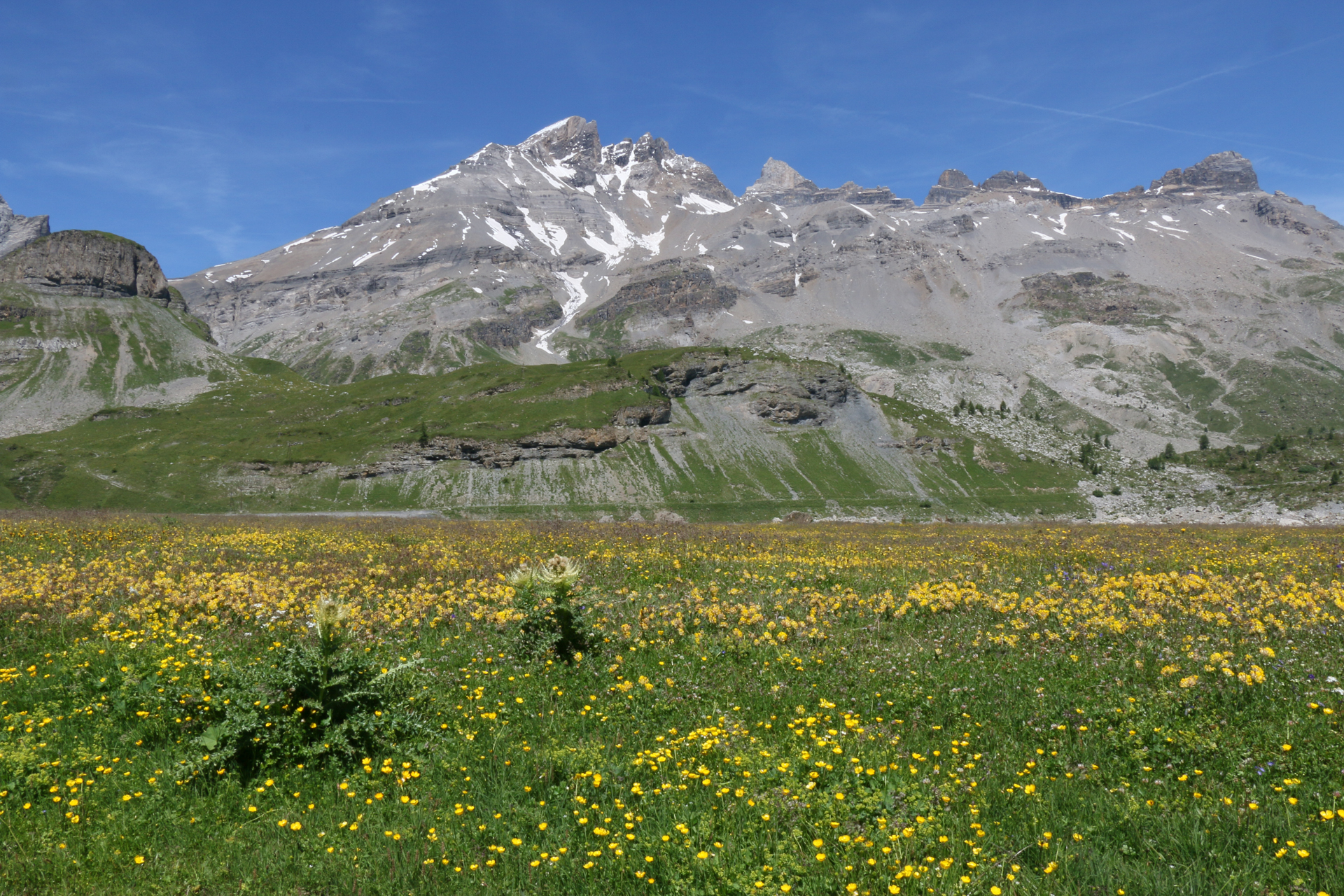 Fond du lac de Salanfe